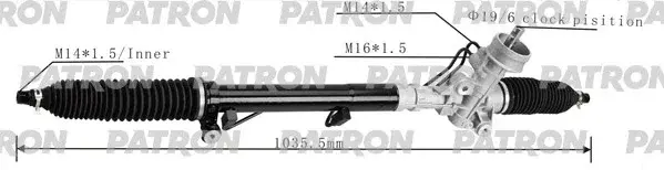 Рулевая рейка PATRON PSG3044