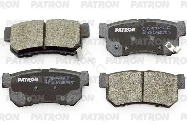 Тормозные колодки PATRON PBP1624