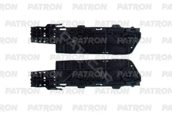 Кронштейн-направляющая бампера PATRON P76-HD207AL