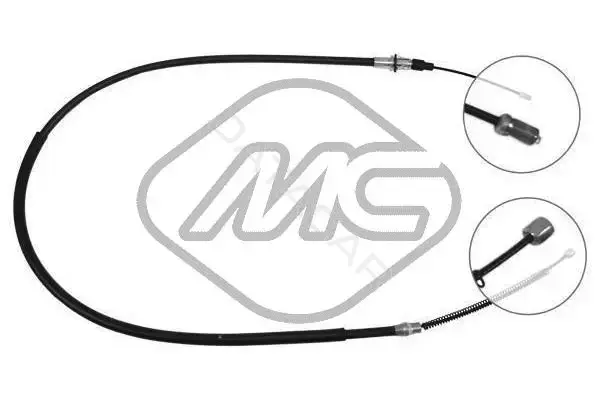 Трос ручника Metalcaucho 80272