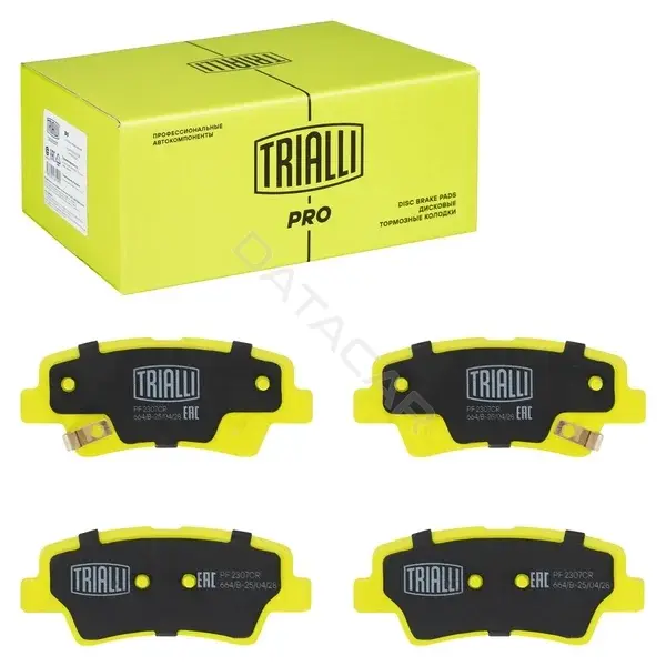 Тормозные колодки TRIALLI PF2307CR