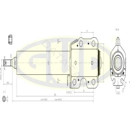 Амортизаторы GUD GSA335809