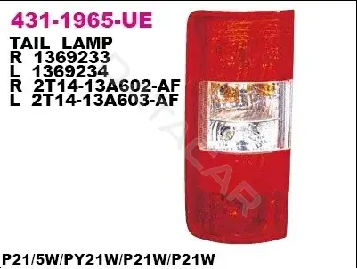 Задние фонари DEPO 431-1965L-UE