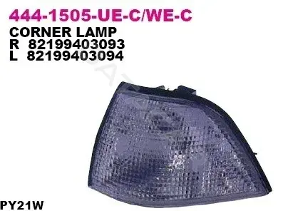 Поворотник DEPO 444-1505L-UE-C