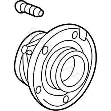Подшипник ступицы GM 13580135
