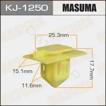 Клипсы, фиксаторы, зажимы MASUMA KJ-1250