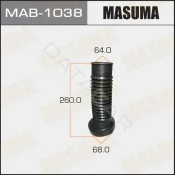 Пыльники и отбойники амортизатора MASUMA MAB-1038