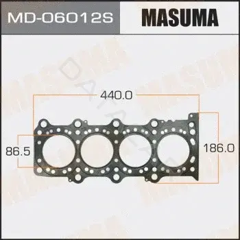 Прокладка ГБЦ MASUMA MD-06012S