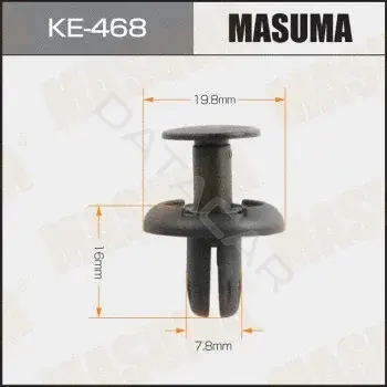 Клипса молдинга MASUMA KE-468