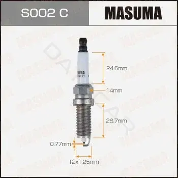 Свечи зажигания MASUMA S002C