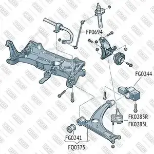 Шаровая опора FIXAR FK0285R