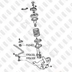 Стойки стабилизатора FIXAR FP0630R