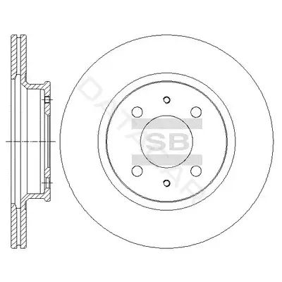 Тормозные диски Hi-Q SD1098