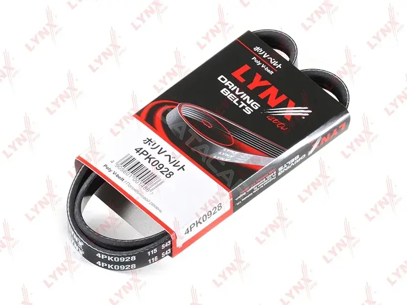 Ремень ручейковый LYNXAUTO 4PK0928