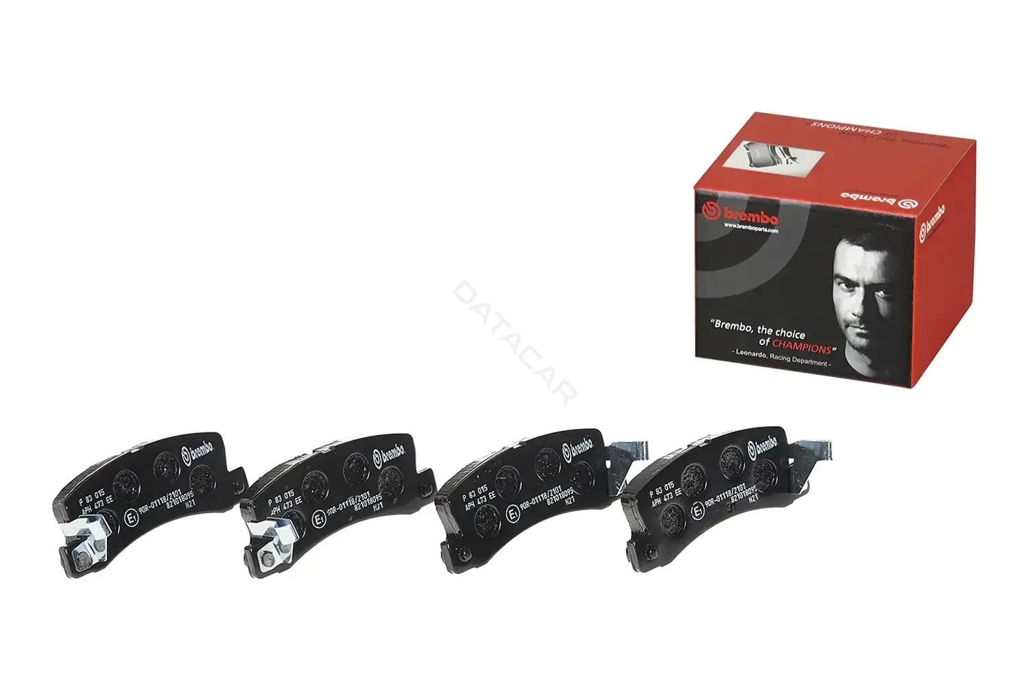 Тормозные колодки BREMBO P83015
