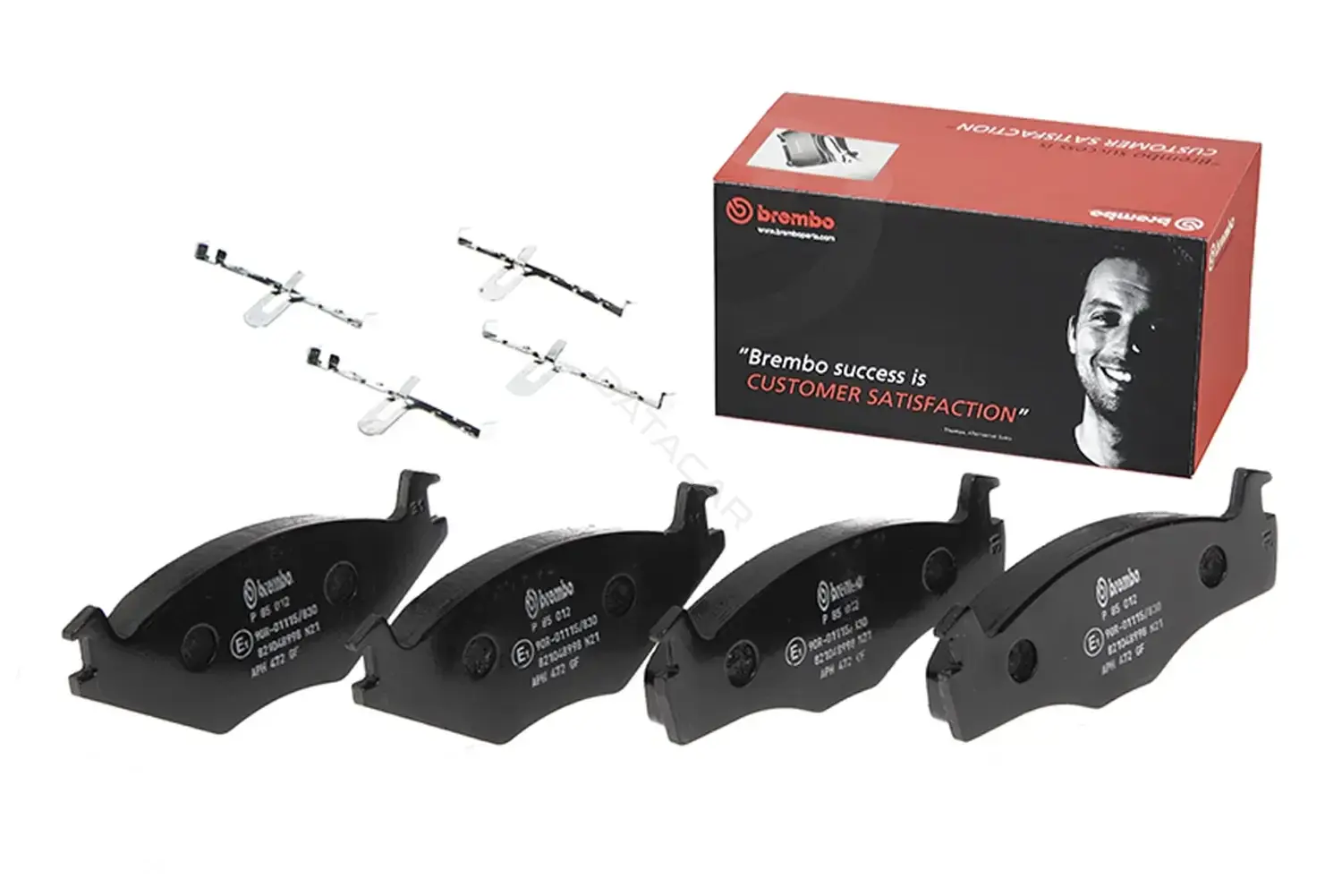 Тормозные колодки BREMBO P85012