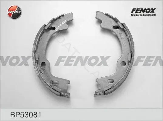Барабанные колодки FENOX BP53081