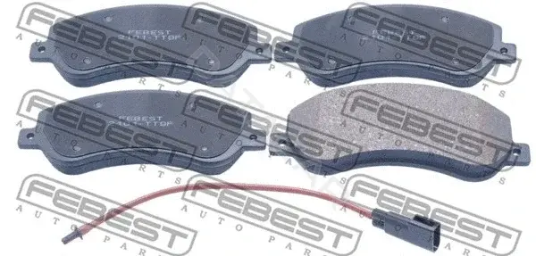 Тормозные колодки FEBEST 2101-TT9F