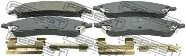 Тормозные колодки FEBEST 3201-SRXF