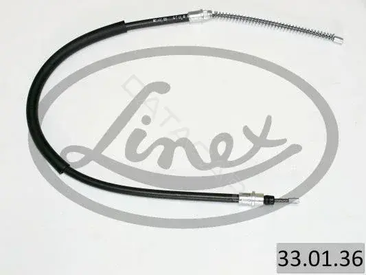 Трос ручника LINEX 33.01.36