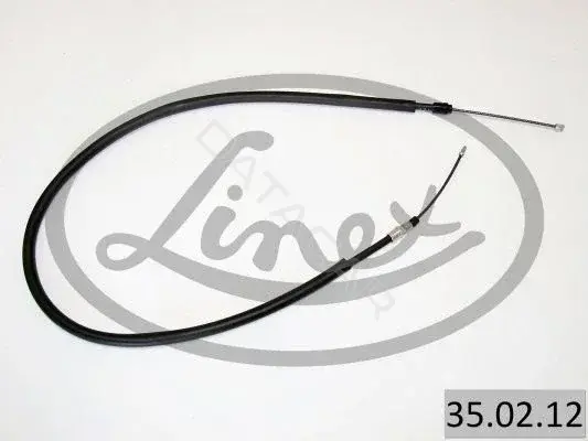 Трос ручника LINEX 35.02.12