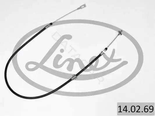 Трос ручника LINEX 14.02.69
