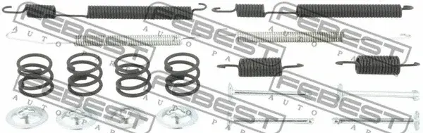Ремкомплект тормозных колодок FEBEST 0804-S10XTR-KIT