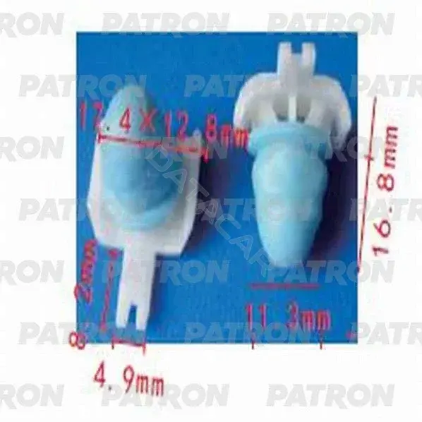 Клипсы, фиксаторы, зажимы PATRON P37-1009