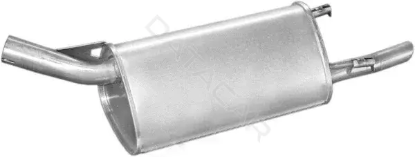 Глушитель выхлопных газов POLMOSTROW 17.290