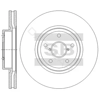 Тормозные диски Hi-Q SD4712