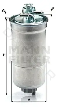 Топливный фильтр MANN WK853/3x