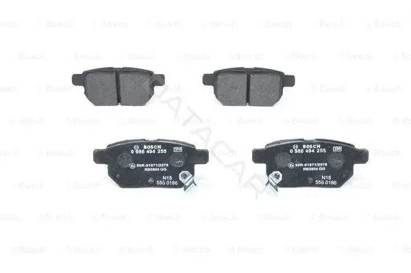 Тормозные колодки BOSCH 0986494255
