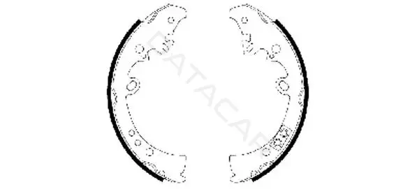 Барабанные колодки TEXTAR 91066300