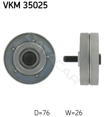 Ролик ремня генератора SKF VKM35025