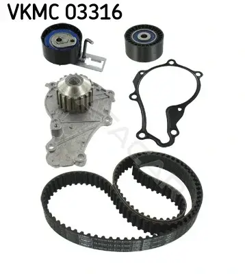 Комплект ГРМ с помпой SKF VKMC03316