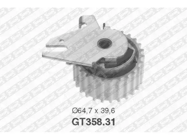 Натяжной ролик ГРМ SNR/NTN GT358.31