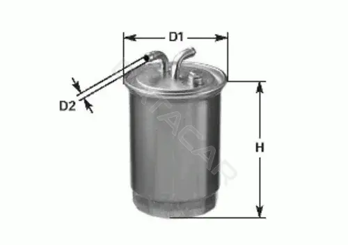 Топливный фильтр CLEAN FILTERS DN904