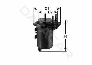 Топливный фильтр CLEAN FILTERS MGC1690