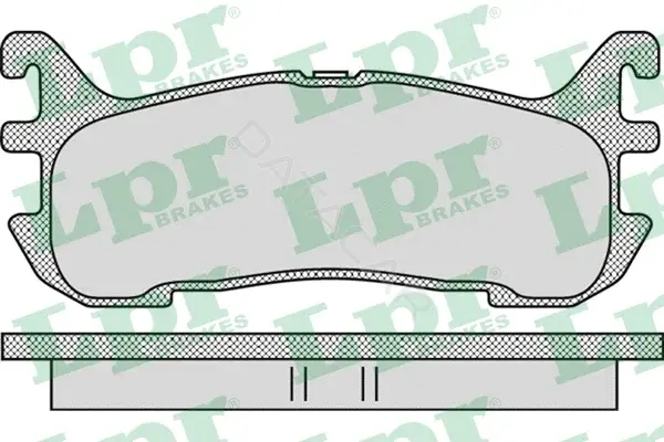 Тормозные колодки LPR/AP/RAL 05P1099