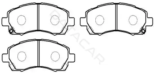 Тормозные колодки HSB GOLD HP5045