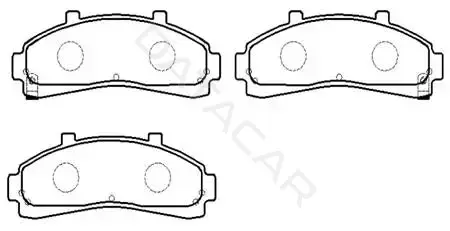 Тормозные колодки HSB GOLD HP5076