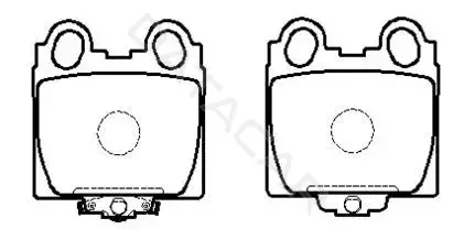 Тормозные колодки HSB GOLD HP5083