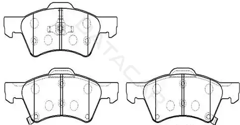 Тормозные колодки HSB GOLD HP5157