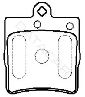 Тормозные колодки HSB GOLD HP5192