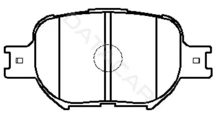 Тормозные колодки HSB GOLD HP5201