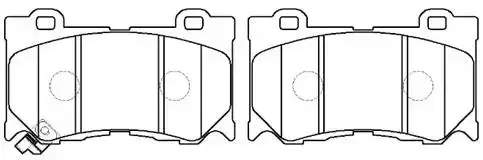 Тормозные колодки HSB GOLD HP5248