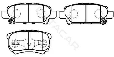 Тормозные колодки HSB GOLD HP8302