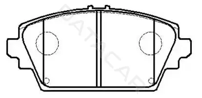 Тормозные колодки HSB GOLD HP9073