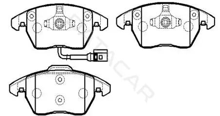 Тормозные колодки HSB GOLD HP9599