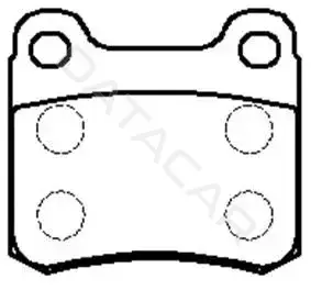 Тормозные колодки HSB GOLD HP5029